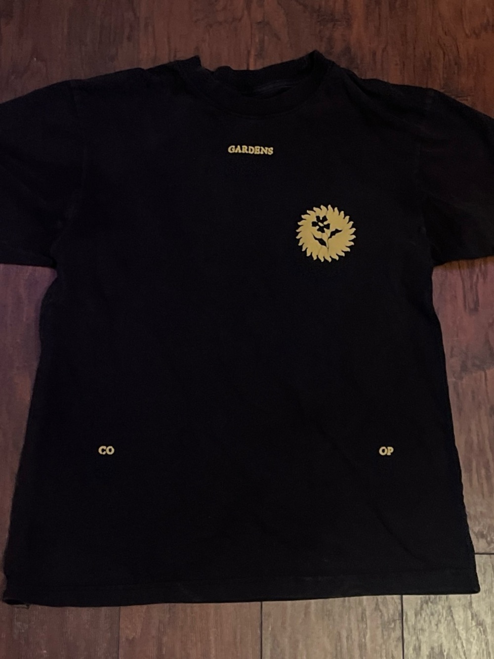 Graphic Short Sleeve Tee - Black/Gold